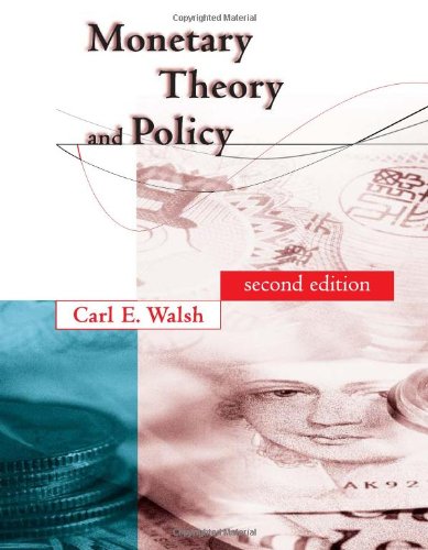 9780262232319: Monetary Theory and Policy