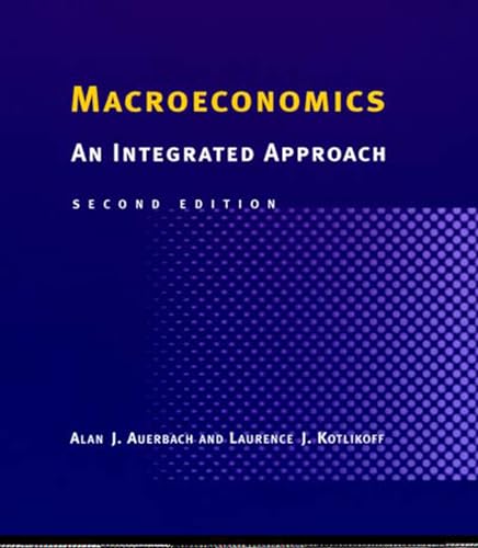 9780262511032: Macroeconomics: An Integrated Approach (The MIT Press)