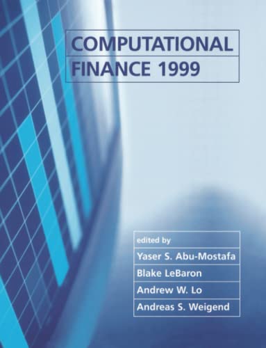 Imagen de archivo de Computational Finance 1999 a la venta por HPB-Red