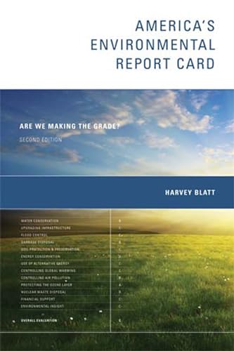 Stock image for America's Environmental Report Card, second edition: Are We Making the Grade? (The MIT Press) for sale by Bellwetherbooks