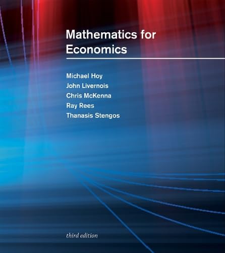 9780262516228: Mathematics for Economics