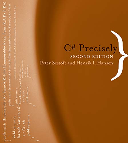 9780262516860: C# Precisely, second edition