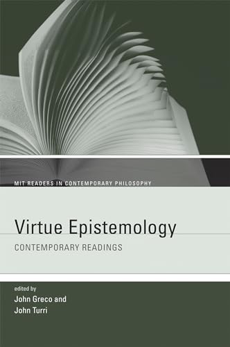 9780262517805: Virtue Epistemology – Contemporary Readings