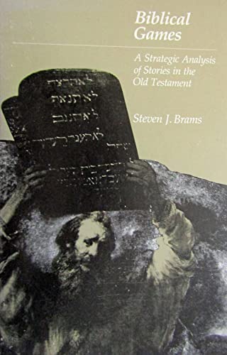 9780262520744: Brams: ∗biblical∗ Games – A Strategic Analysis Of Stories In The Old Testament (paper)