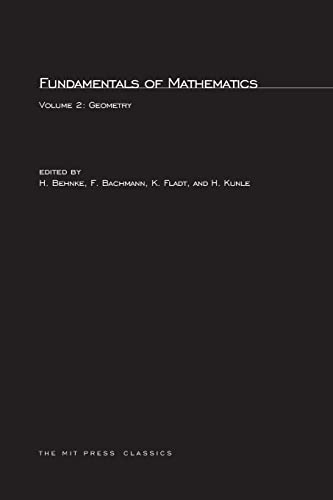 Imagen de archivo de Fundamentals of Mathematics: Geometry (Volume 2) (The MIT Press) a la venta por HPB-Red