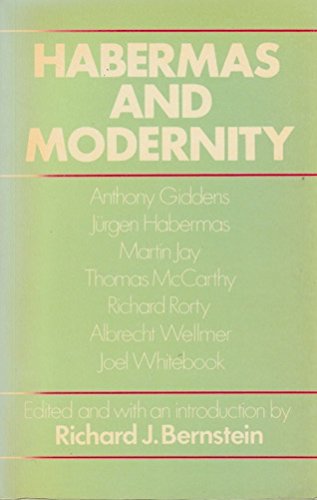 9780262521024: Habermas and Modernity