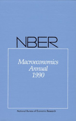 Stock image for NBER Macroeconomics Annual 1990 for sale by More Than Words