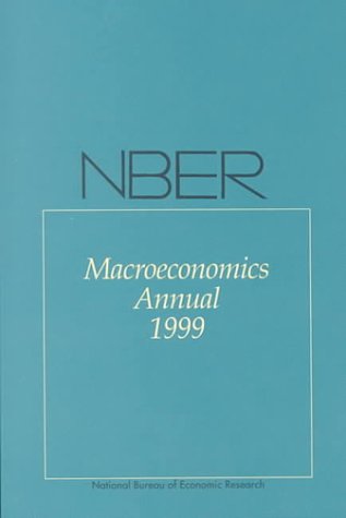 Stock image for NBER Macroeconomics Annual 1999 (NBER Macroeconomics Annual series) for sale by Hippo Books