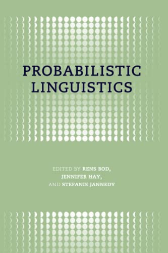 Stock image for Probabilistic Linguistics: (A Bradford Book) (Bradford Books) for sale by Book Deals