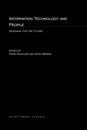Imagen de archivo de Information Technology and People: Designing for the Future a la venta por Revaluation Books