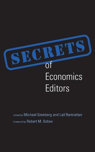 Stock image for Secrets of Economics Editors (The MIT Press) for sale by Bellwetherbooks