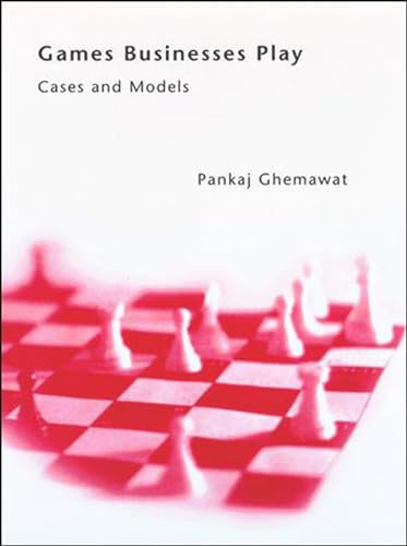 Stock image for Games Businesses Play: Cases and Models (Mit Press) for sale by GF Books, Inc.