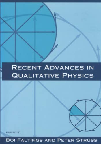 Stock image for Recent Advances in Qualitative Physics (Artificial Intelligence) for sale by Book Deals
