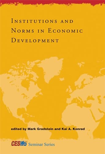 Imagen de archivo de Institutions and Norms in Economic Development a la venta por PBShop.store US