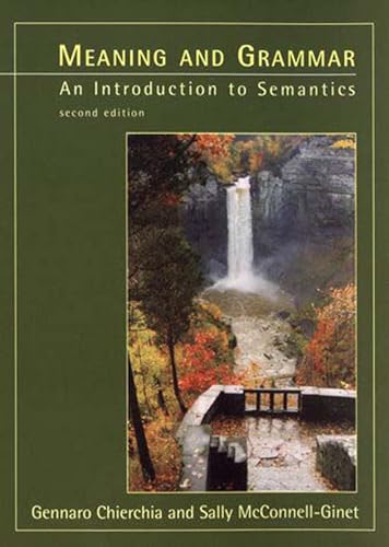 Beispielbild fr Meaning and Grammar, second edition: An Introduction to Semantics zum Verkauf von WorldofBooks