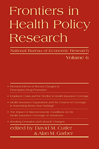 Beispielbild fr in Health Policy Research: Volume 6 [Paperback] by Cutler, David M. zum Verkauf von Academybookshop