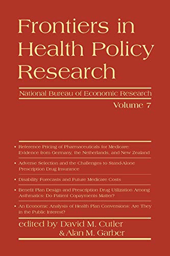 9780262532662: Frontiers in Health Policy Research (Volume 7)