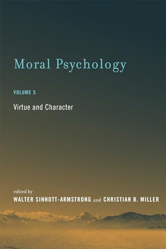 9780262533188: Moral Psychology, Volume 5: Virtue and Character (Bradford Book)