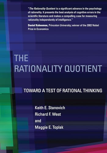 Imagen de archivo de The Rationality Quotient: Toward a Test of Rational Thinking a la venta por Libris Hardback Book Shop