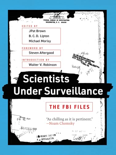 Stock image for Scientists Under Surveillance: The FBI Files (The MIT Press) for sale by Bellwetherbooks