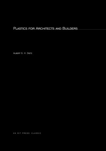 Imagen de archivo de Plastics for Architects and Builders a la venta por Reliant Bookstore