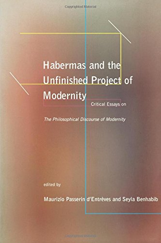 Stock image for Habermas and the Unfinished Project of Modernity: Critical Essays on The Philosophical Discourse of Modernity (Studies in Contemporary German Social Thought) for sale by KuleliBooks