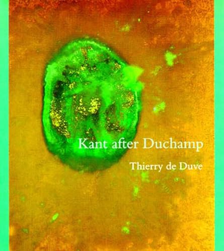 Beispielbild fr Kant after Duchamp (October Books) zum Verkauf von HALCYON BOOKS