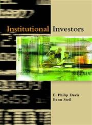 Stock image for Institutional Investors (The MIT Press) for sale by Bellwetherbooks