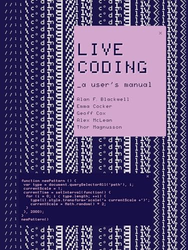 Beispielbild fr Live Coding zum Verkauf von Blackwell's