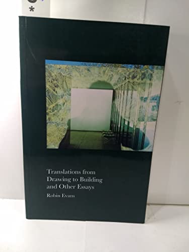 9780262550277: Translations from Drawing to Building (Aa Documents, 2)