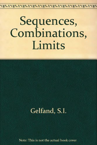 Gelfand: Sequences Combinat LIM Maths (9780262570176) by Israel M. Gelfand