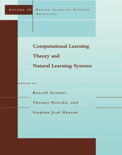 Immagine dell'editore per Computational Learning Theory and Natural Learning Systems venduto da Buchpark