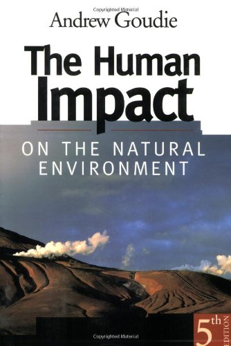 9780262571388: The Human Impact on the Natural Environment - 5th Edition