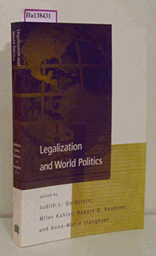 Imagen de archivo de Legalization and World Politics: Special Issue of International Organization a la venta por ThriftBooks-Atlanta