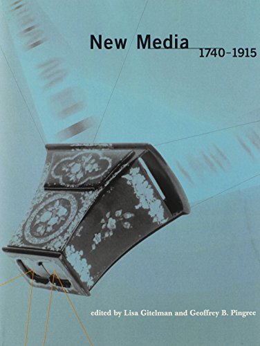 Stock image for New Media, 1740?1915 for sale by Bellwetherbooks