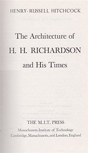 Rhode Island Architecture (9780262580120) by Henry Russell Hitchcock