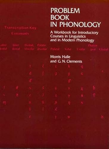 9780262580595: Problem Book in Phonology: A Workbook for Introductory Courses in Linguistics and in Modern Phonology