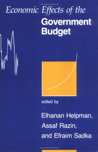 Stock image for Economic effects of the government budget. Ex-Library. for sale by Yushodo Co., Ltd.