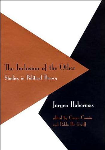 Imagen de archivo de The Inclusion of the Other: Studies in Political Theory (Studies in Contemporary German Social Thought) a la venta por HPB-Red