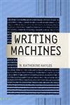Imagen de archivo de Writing Machines (Mediaworks Pamphlets) a la venta por HPB-Red