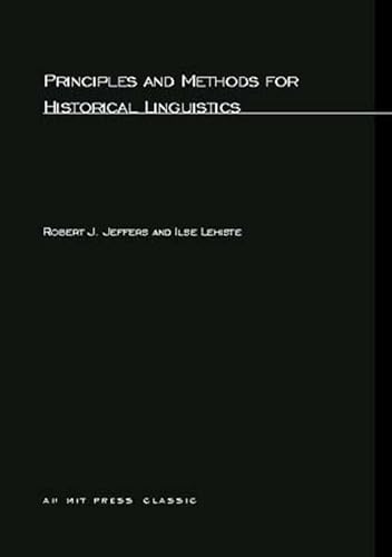 9780262600118: Principles and Methods for Historical Linguistics (MIT Press)