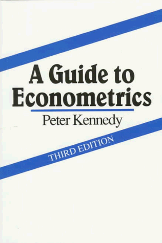 9780262610803: A Guide to Econometrics