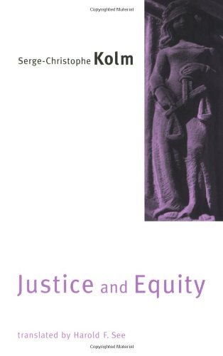 9780262611794: Justice and Equity