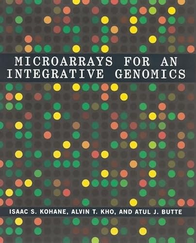 Beispielbild fr Microarrays for an Integrative Genomics (Computational Molecular Biology) zum Verkauf von HPB-Red