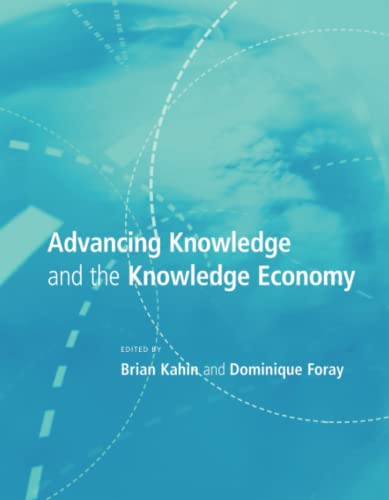 9780262612142: Advancing Knowledge and The Knowledge Economy (MIT Press)