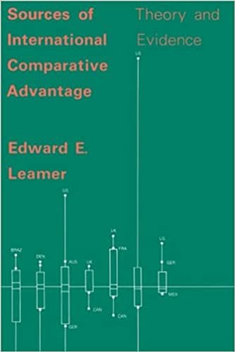 Sources of International Comparative Advantage: Theory and Evidence (9780262620512) by Leamer, Edward E.