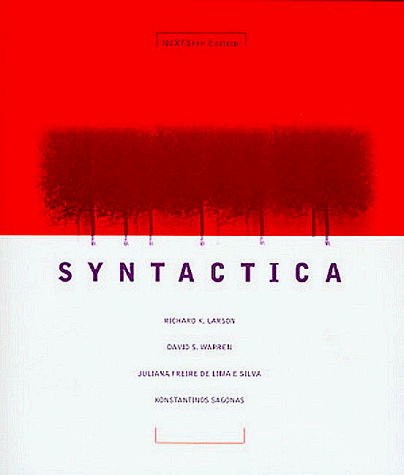 Syntactica: NeXTStep Edition (9780262621069) by Larson, Richard K.; Warren, David S.; Silva, Juliana Freire De Lima E.; Sagonas, Konstantinos