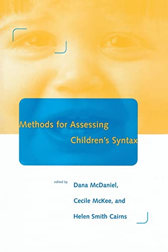 Stock image for Methods for Assessing Children's Syntax (Language, Speech, and Communication) for sale by Bellwetherbooks