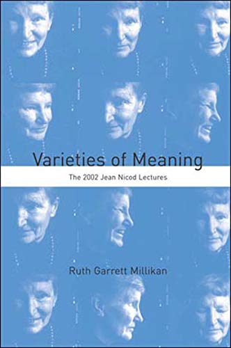 Beispielbild fr Varieties of Meaning: The 2002 Jean Nicod Lectures zum Verkauf von GoldenWavesOfBooks