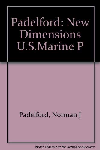 Stock image for New Dimensions of U.S. Marine Policy for sale by Daedalus Books